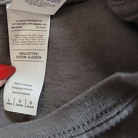 Back to the Future DeLorean Gray Baby Tshirt Women's Size L - Picture 4 of 8